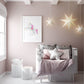 Acuarela Unicornio Flores, Colores decoración 236