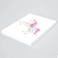 Acuarela Unicornio Flores, Colores decoración 236