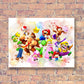Super Mario 2 acuarela 260