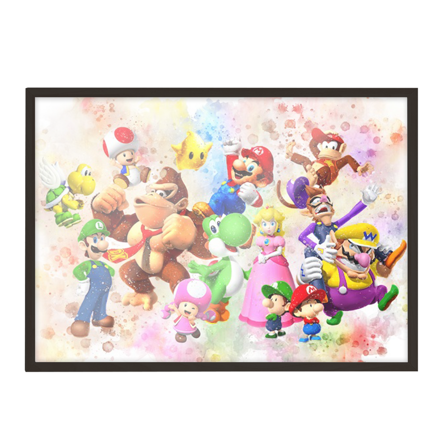 Super Mario 2 acuarela 260