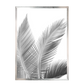 Print palmas blanco negro 270