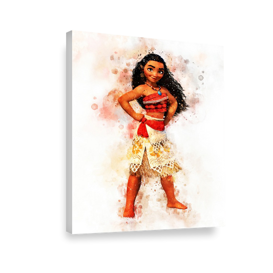 Disney Princesas Moana ART Acuarela 281