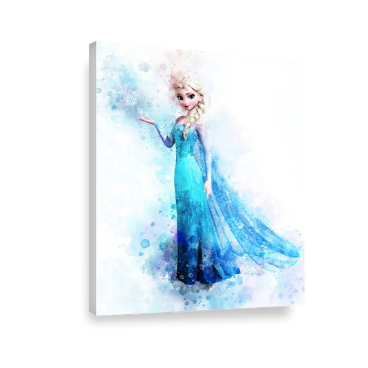 Disney Princesas Elsa ART Acuarela 284