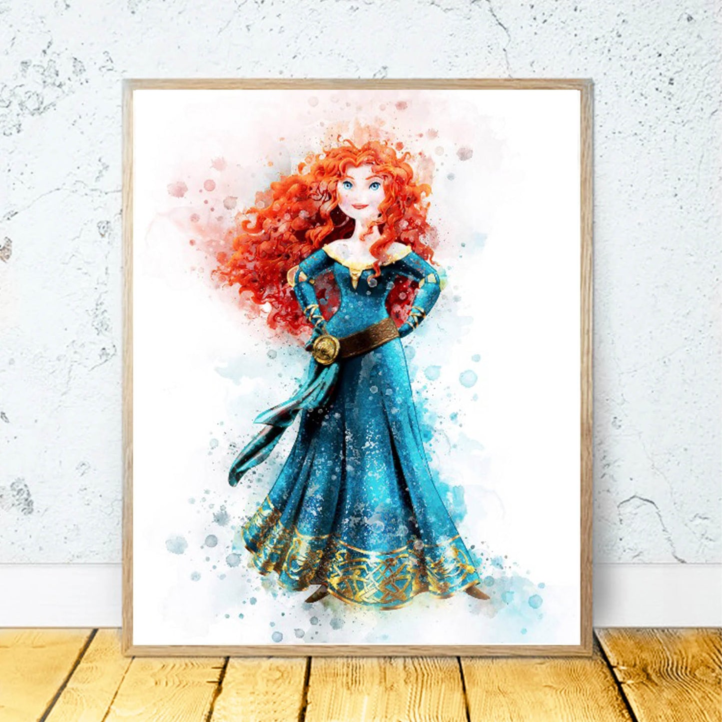 Disney Princesas Mérida ART Acuarela 285