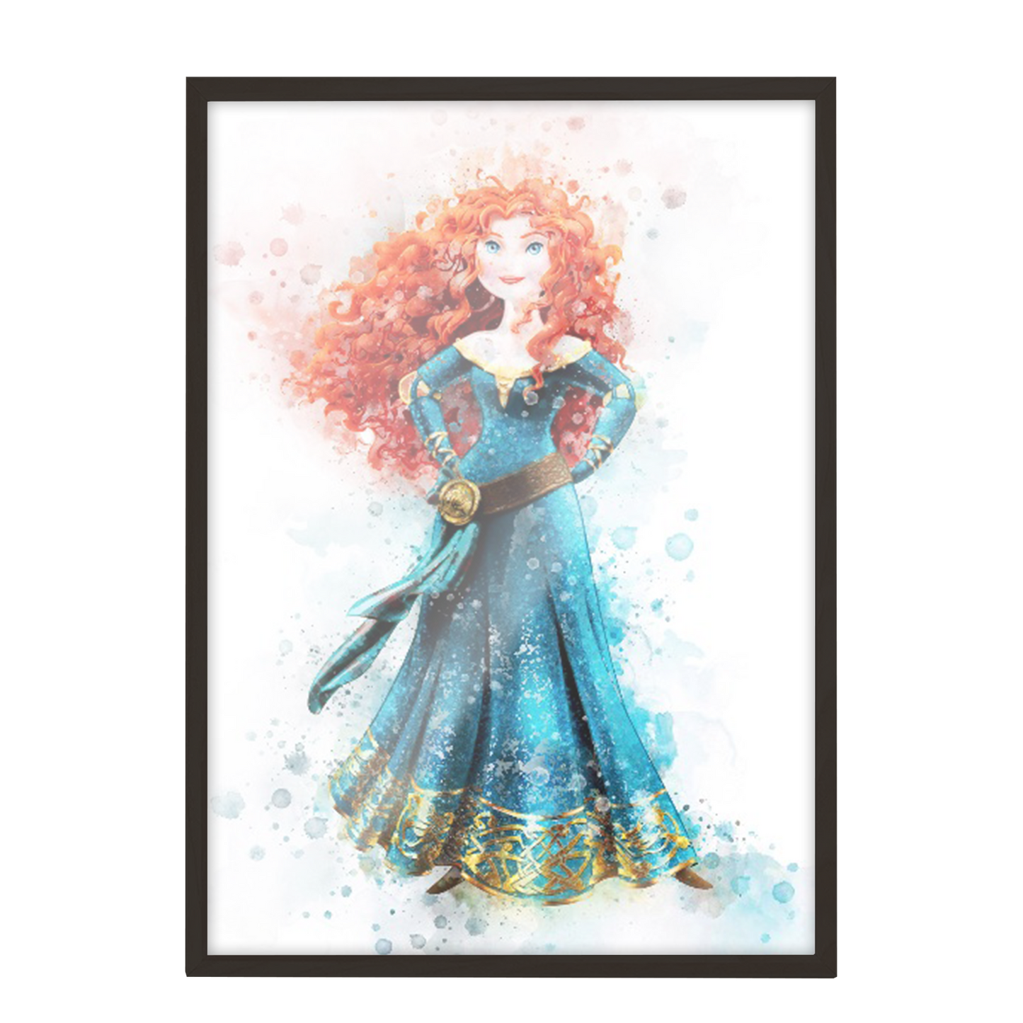 Disney Princesas Mérida ART Acuarela 285