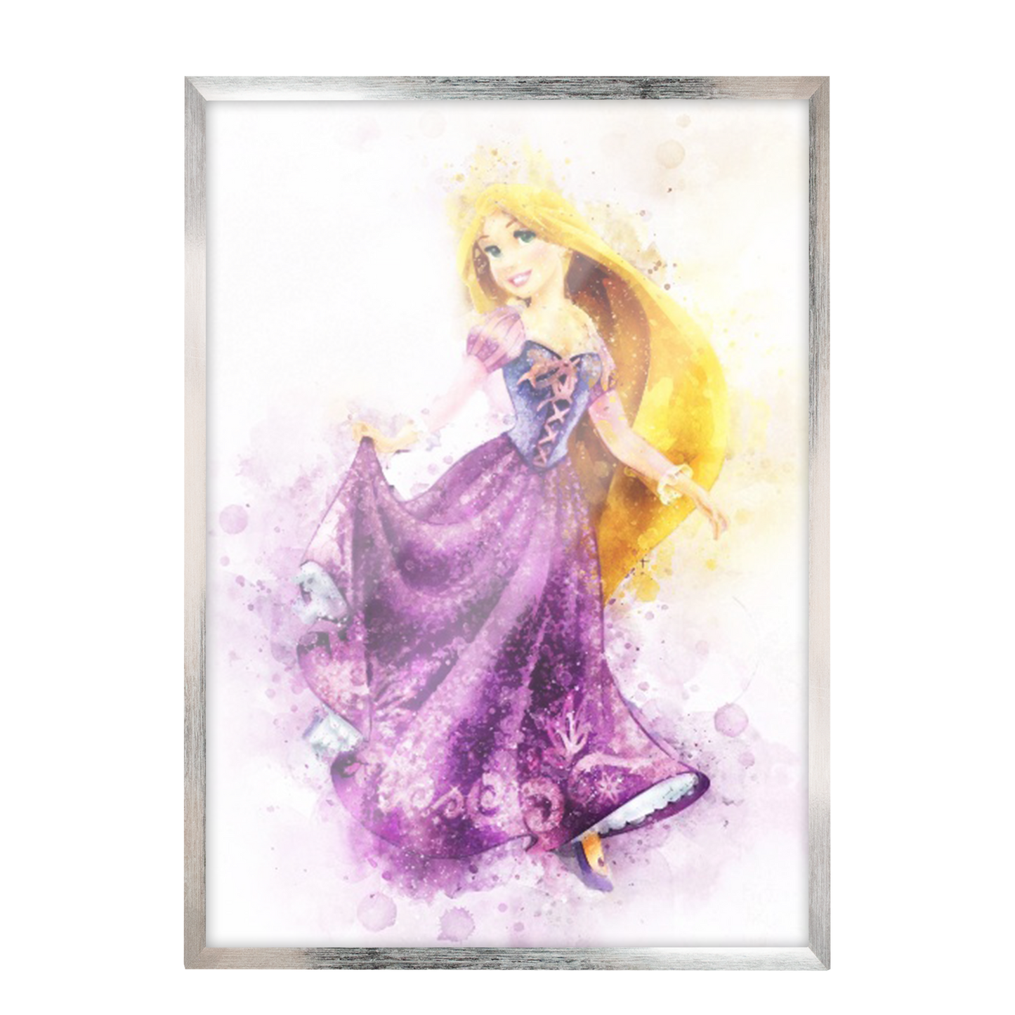 Disney Princesas Rapunzel ART Acuarela 287