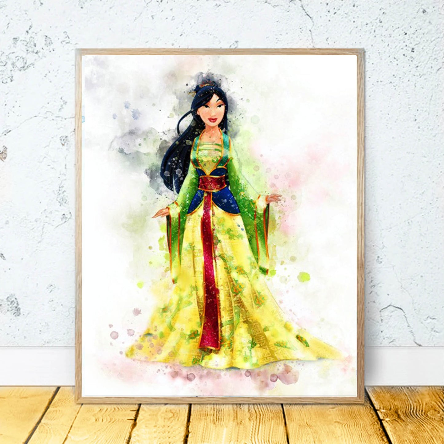 Disney Princesas Mulán ART Acuarela 288