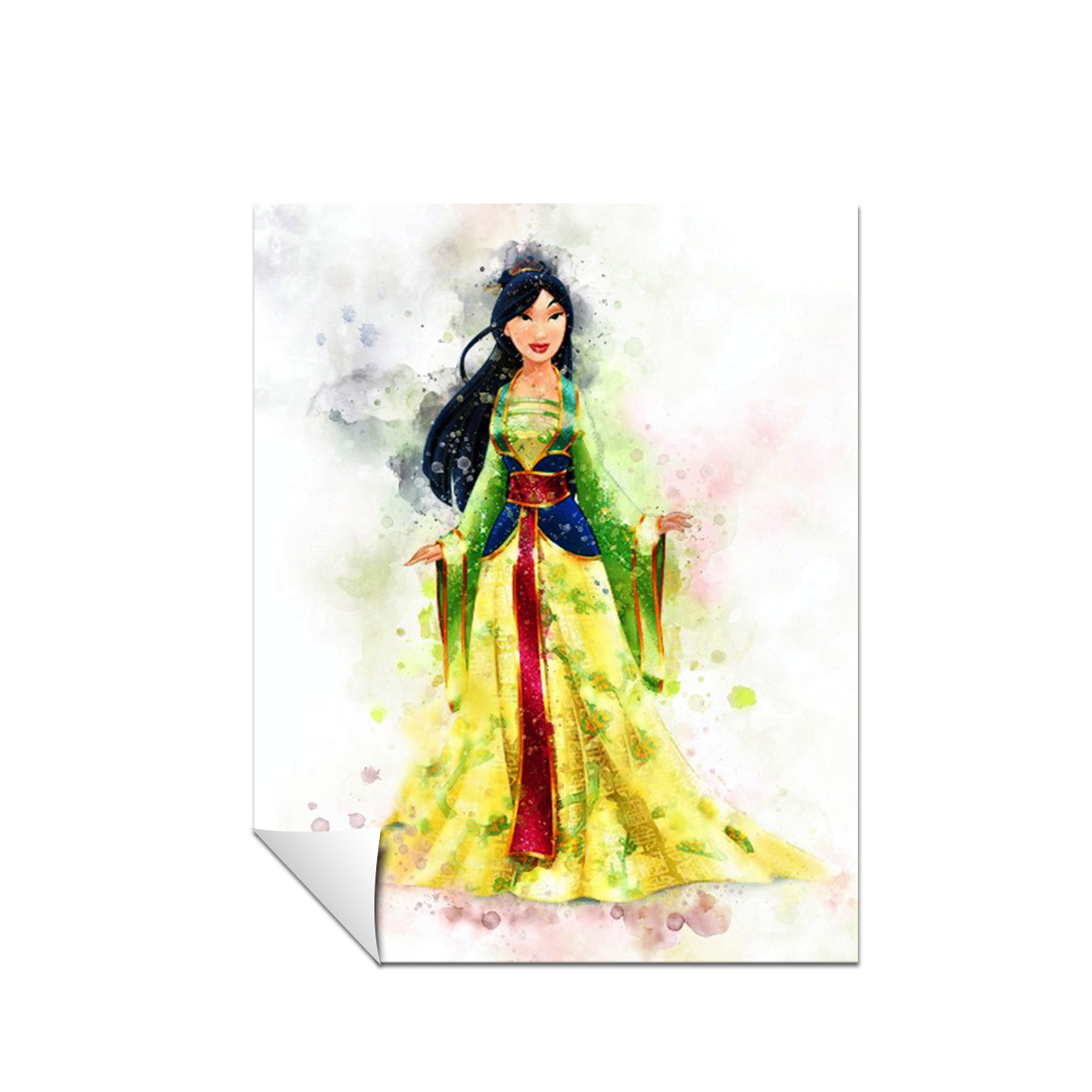 Disney Princesas Mulán ART Acuarela 288