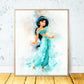Disney Princesas Jasmín ART Acuarela 289