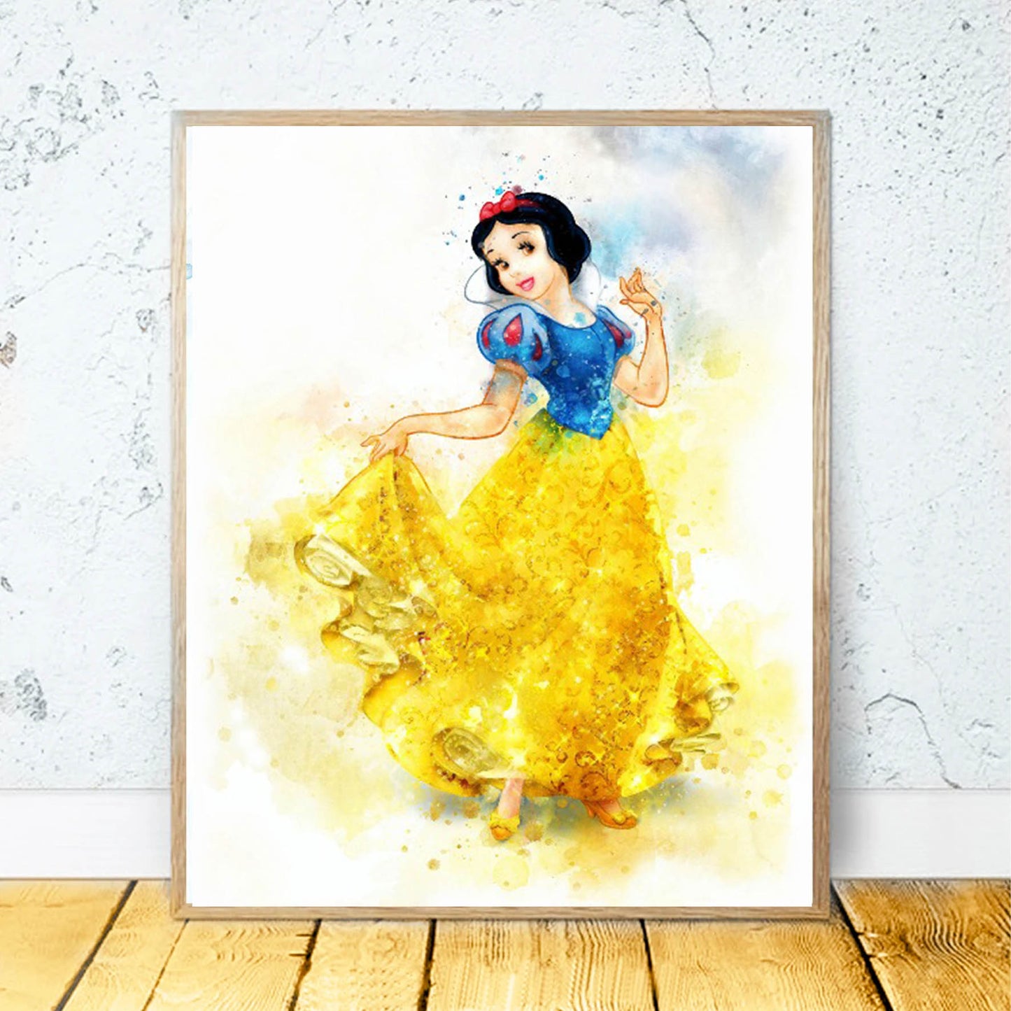 Disney Princesas Blancanieves ART Acuarela 290