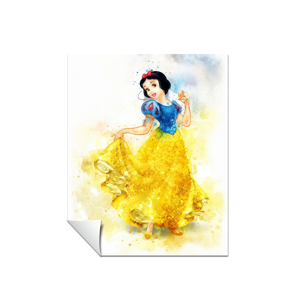 Disney Princesas Blancanieves ART Acuarela 290