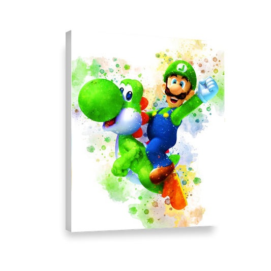 Super Mario Nintendo Luigi y Yoshi 294