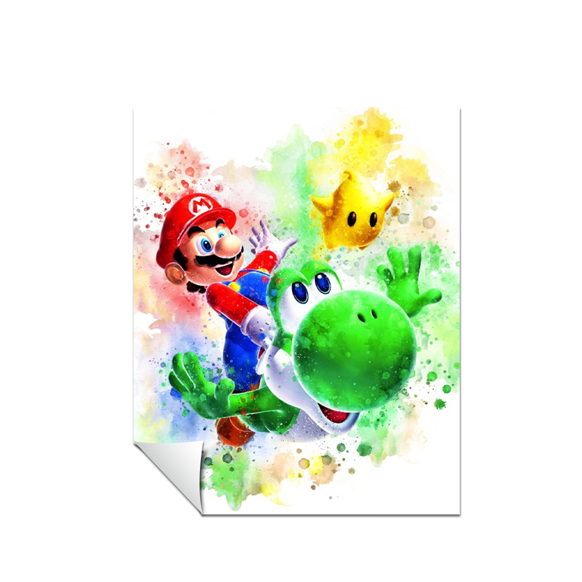 Super Mario Nintendo Mario y Yoshi -296