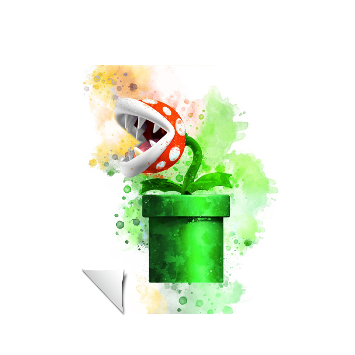Super Mario Nintendo La planta piraña 297