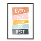 Ilustración frases colores , decoración 318