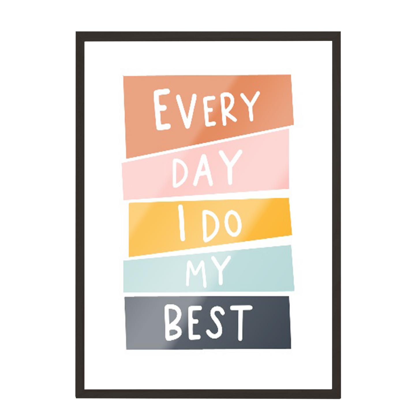 Ilustración frases colores , decoración 318
