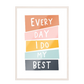 Ilustración frases colores , decoración 318