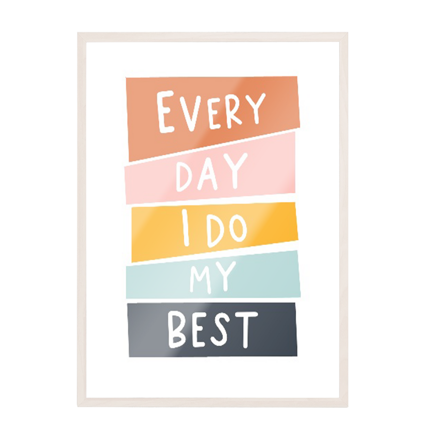Ilustración frases colores , decoración 318