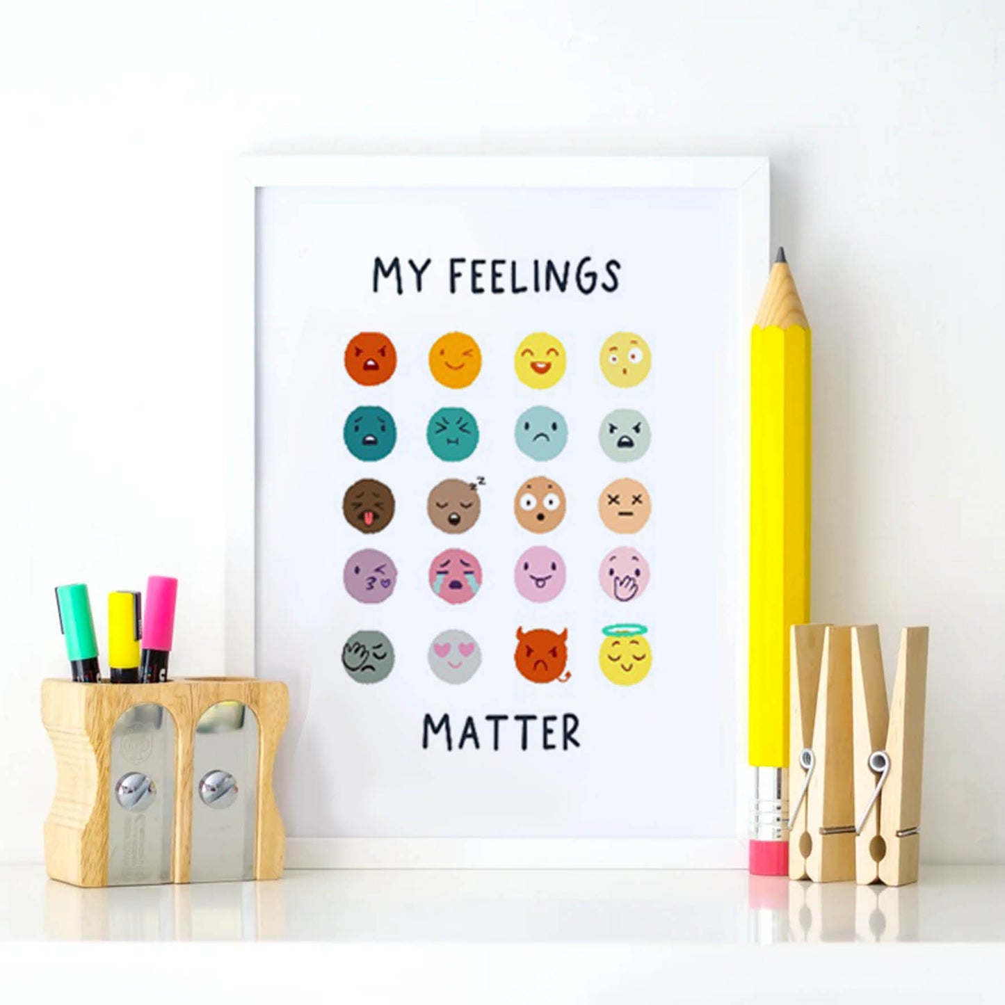 Ilustración emociones , decoración 319