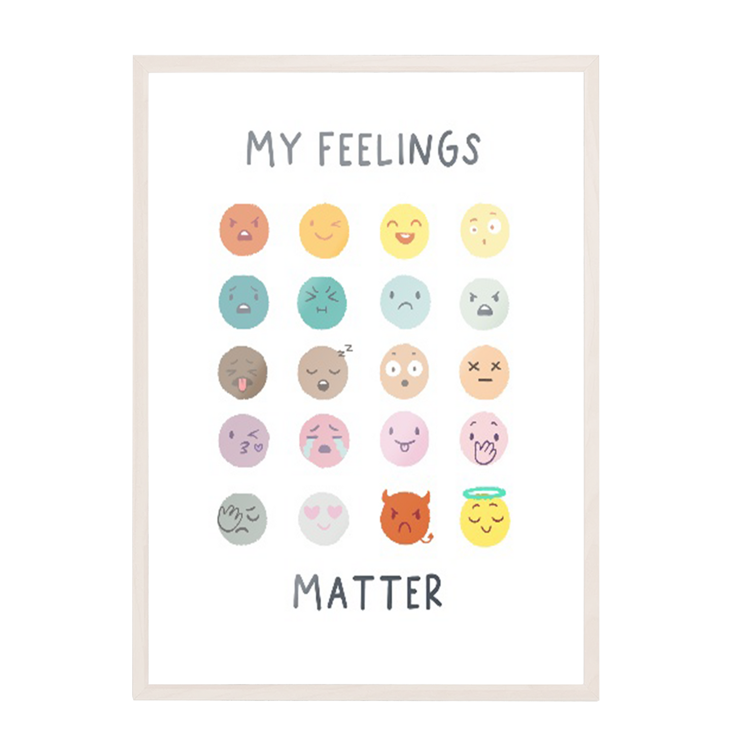 Ilustración emociones , decoración 319