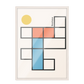 Pintura Geométrica Minimalista 354