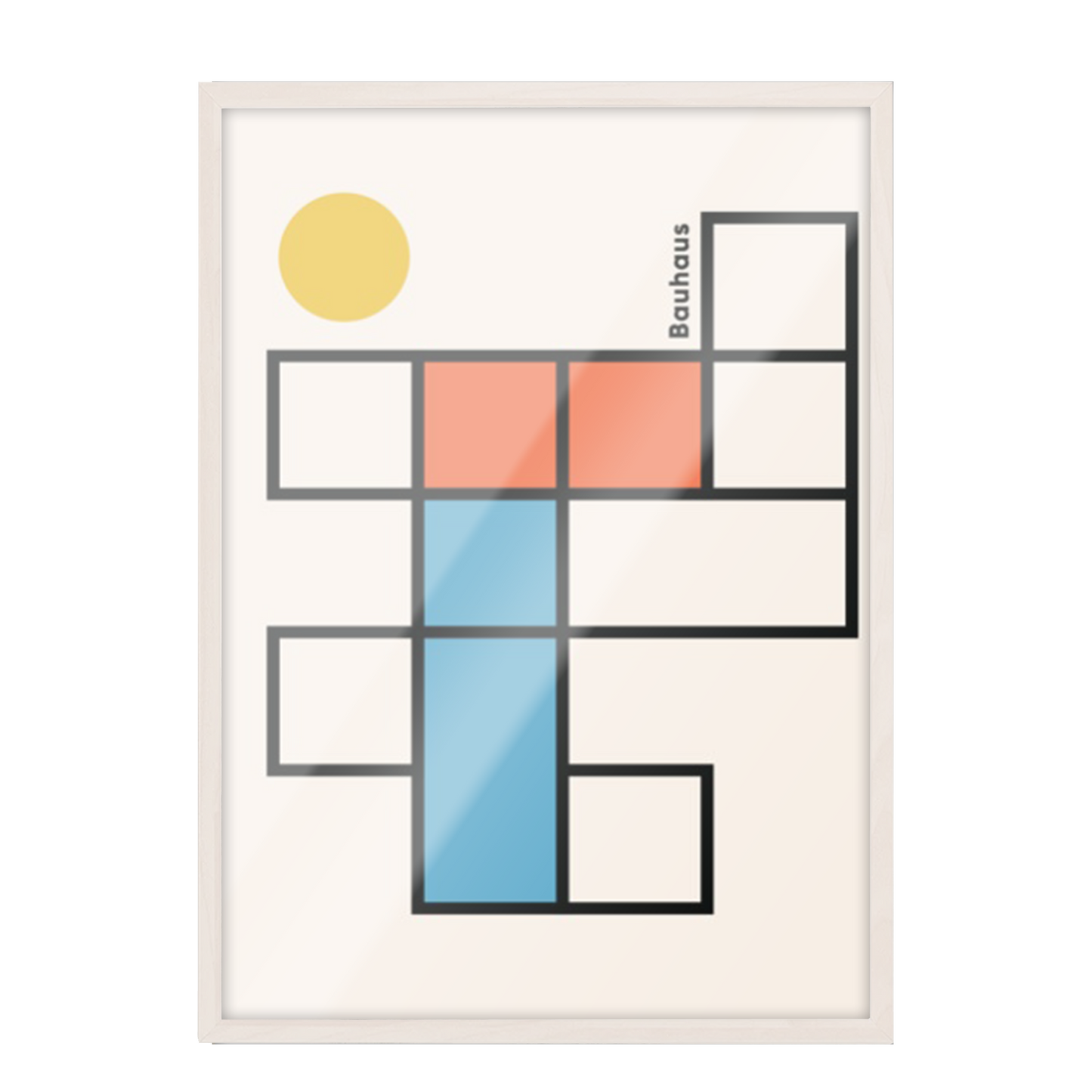 Pintura Geométrica Minimalista 354