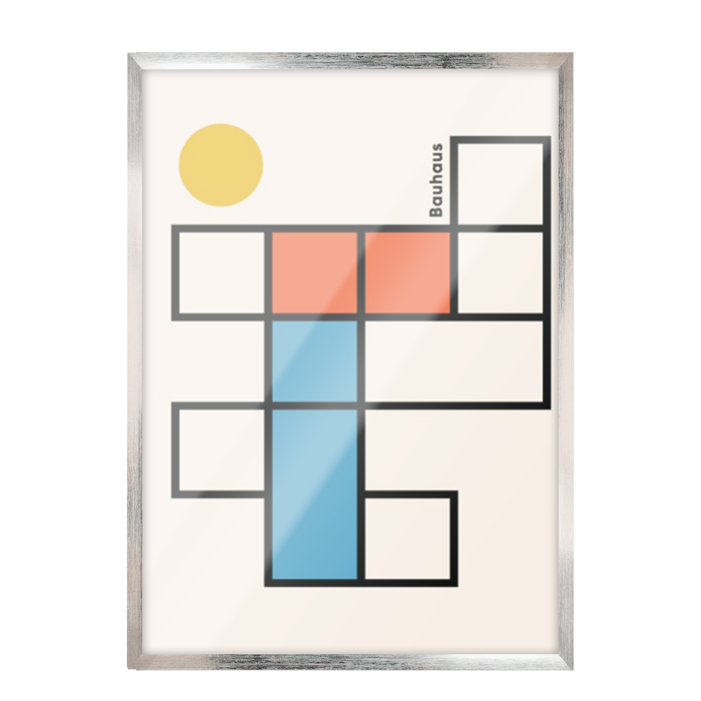 Pintura Geométrica Minimalista 354