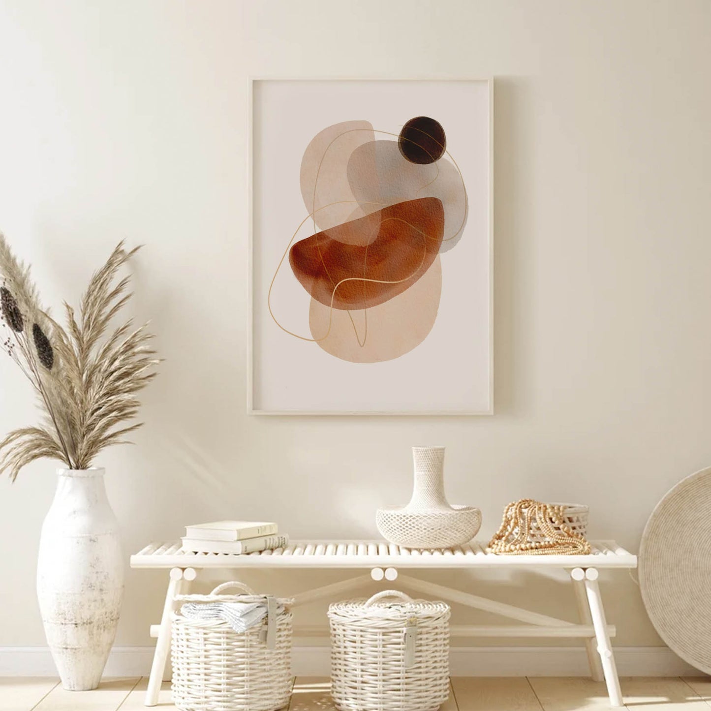 Minimalista abstracta, boho 37