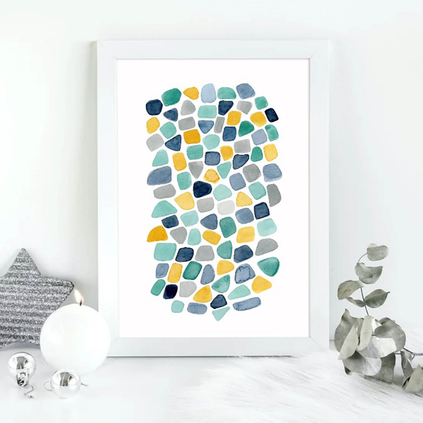pintura abstracta mosaico 379
