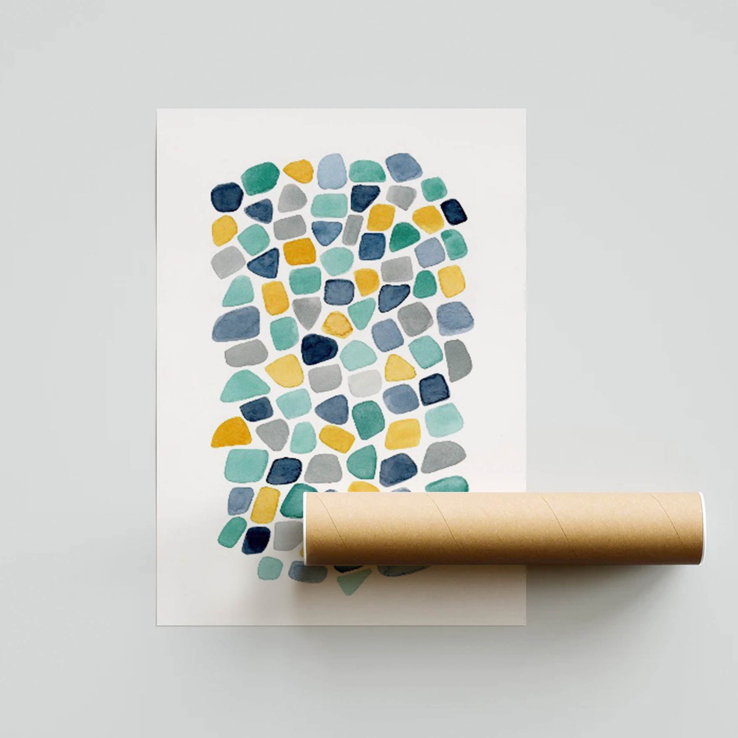 pintura abstracta mosaico 379