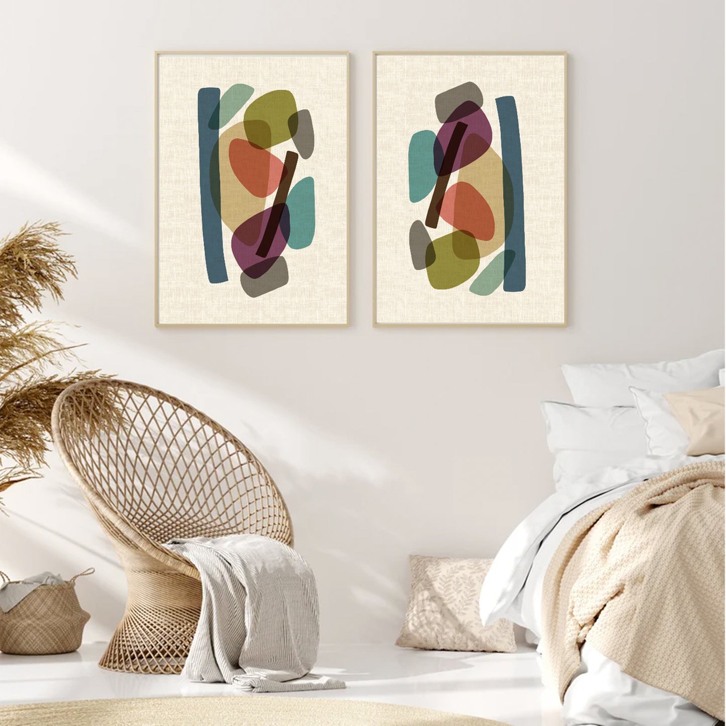 Abstracto geométrico  Boho 380