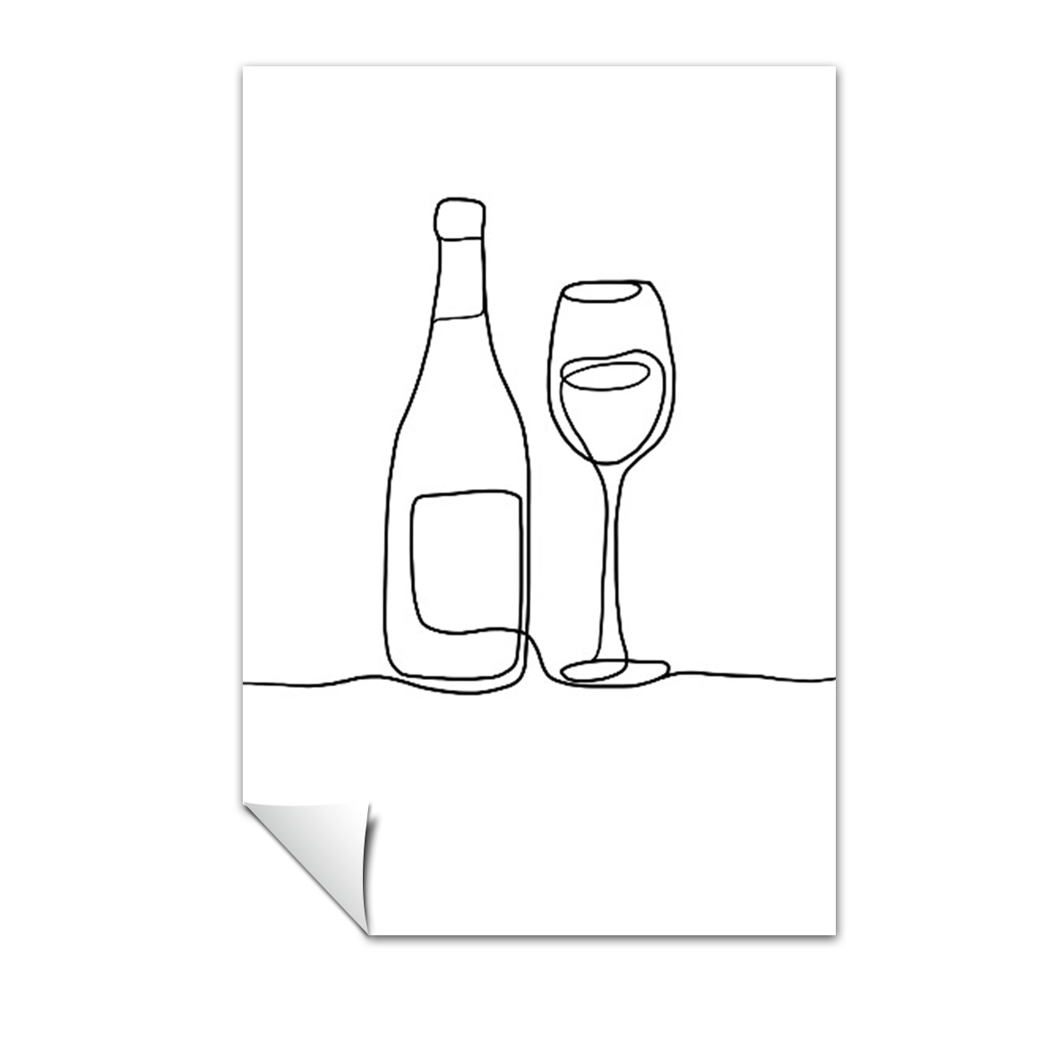 Line art, vino 390