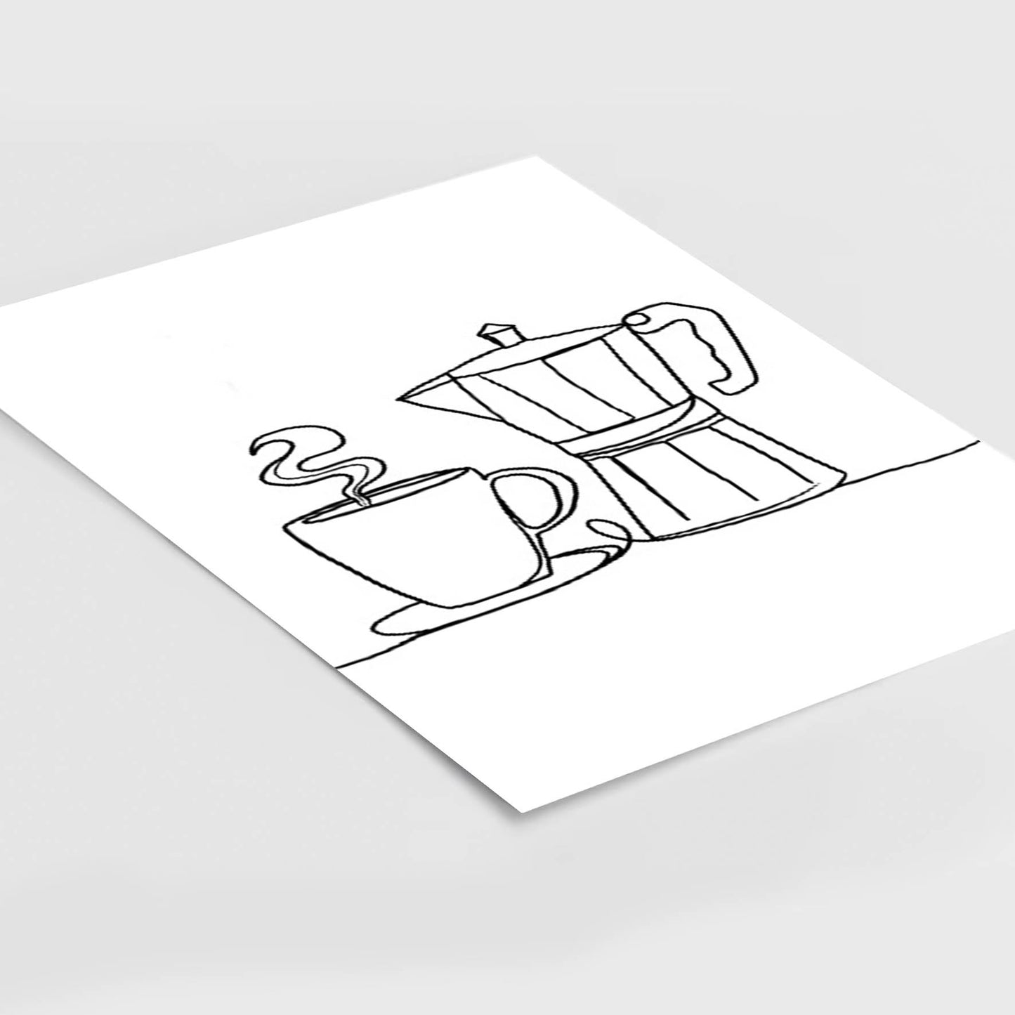 Line art, café 391