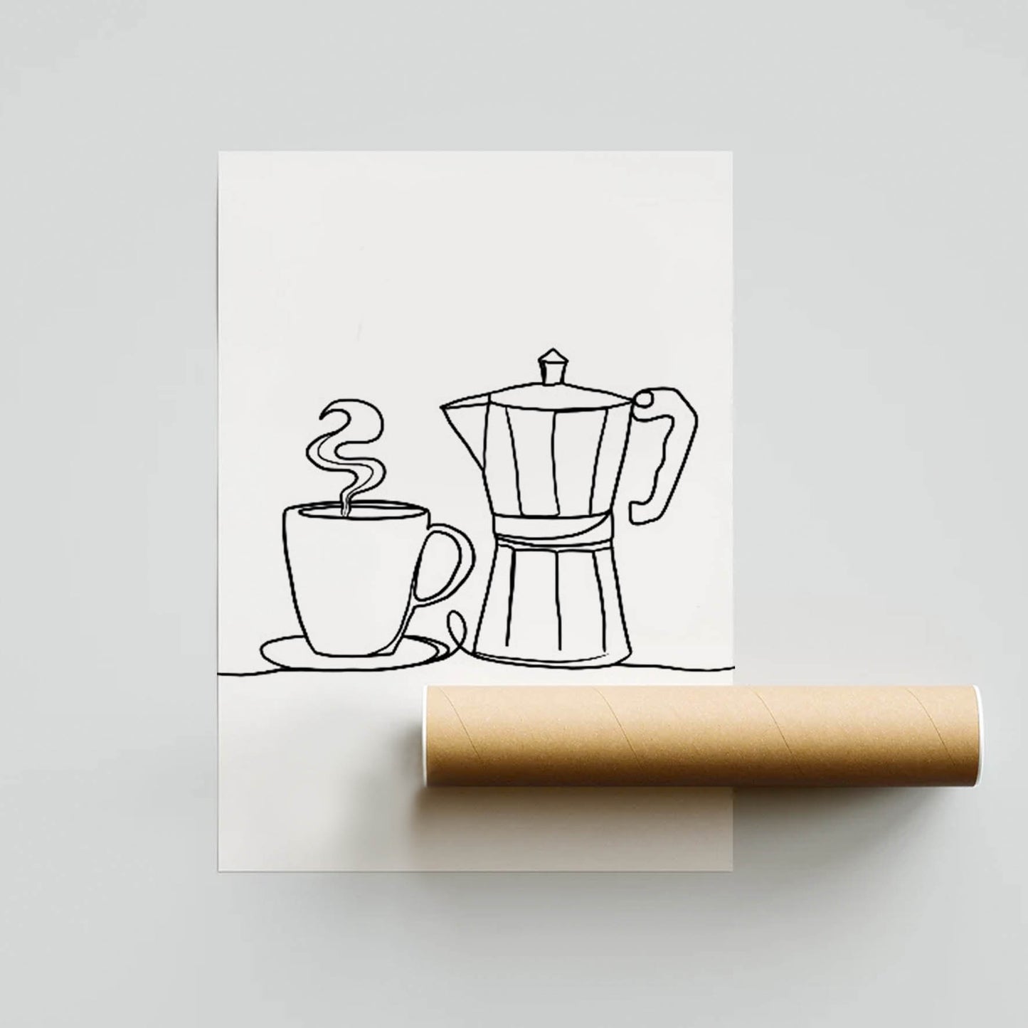 Line art, café 391