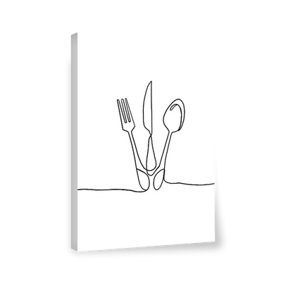 Line art, cubiertos 392