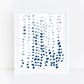Pintura abstracta acuarela azul 46