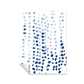 Pintura abstracta acuarela azul 46