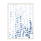 Pintura abstracta acuarela azul 46