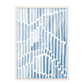 Pintura abstracta acuarela azul 47
