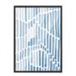 Pintura abstracta acuarela azul 47