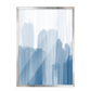 Pintura abstracta acuarela azul 48