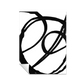 Conjunto de grabados modernos en blanco y negro formas abstractas 50
