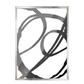 Conjunto de grabados modernos en blanco y negro formas abstractas 50