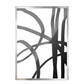 Conjunto de grabados modernos en blanco y negro formas abstractas 52