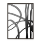 Conjunto de grabados modernos en blanco y negro formas abstractas 52