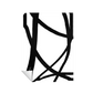 Conjunto de grabados modernos en blanco y negro formas abstractas 53
