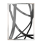 Conjunto de grabados modernos en blanco y negro formas abstractas 53