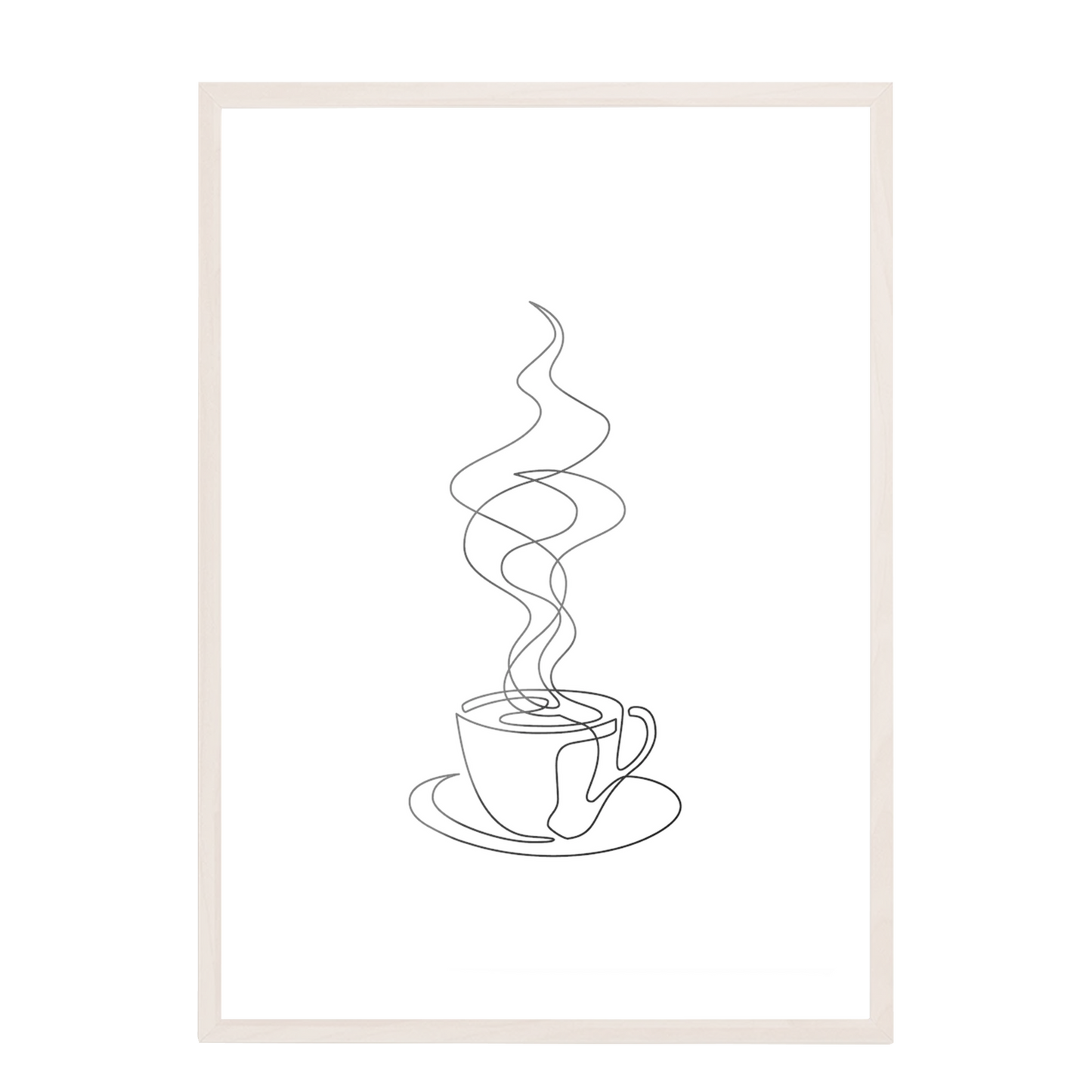 arte de la taza de café, arte minimalista 5