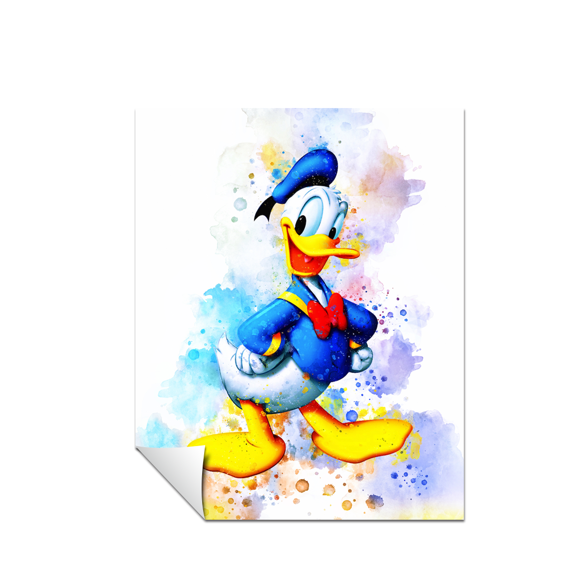 DISNEY Pato Donald Acuarelas Mickey Mouse 66