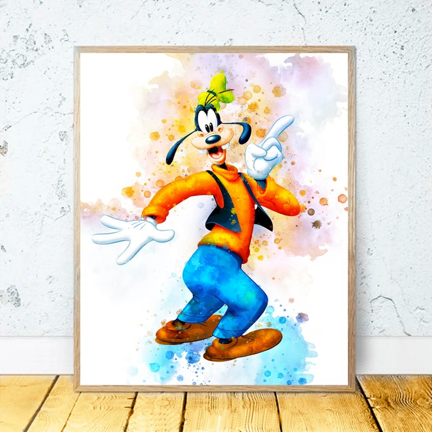DISNEY Goofy Acuarelas Mickey Mouse 67